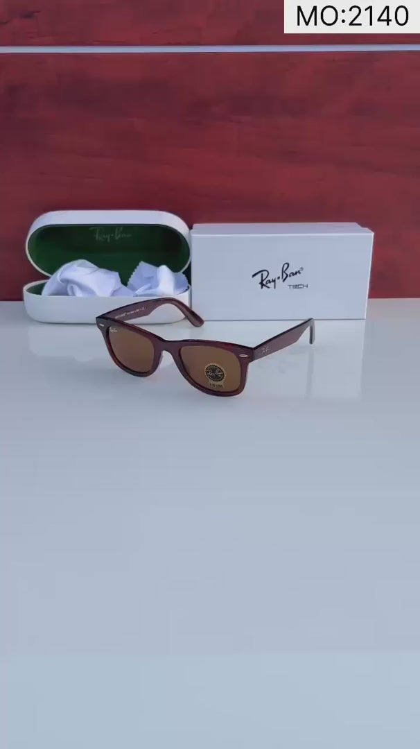 RB 2140 Brown Glossy Sunglass