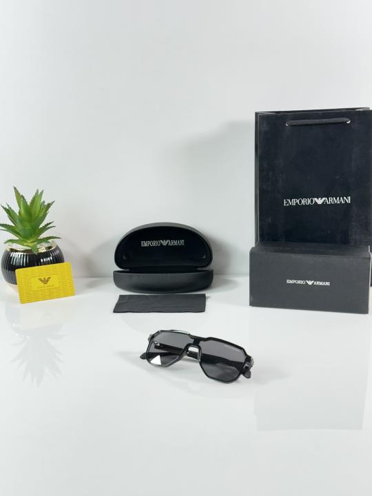 EA 219 Gold Black Sunglass