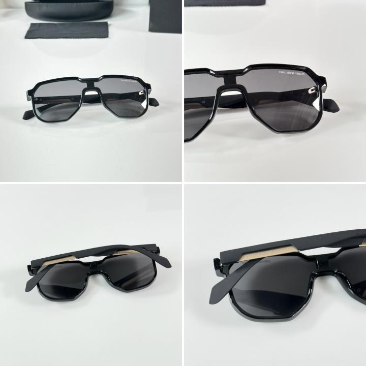 EA 219 Gold Black Sunglass