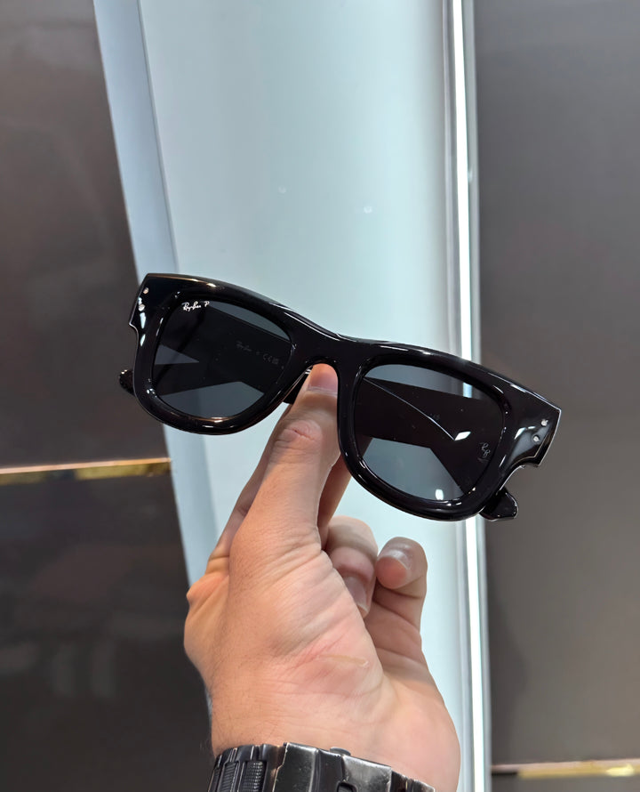 RB Mega Wayfarer Puffer Edtion Black