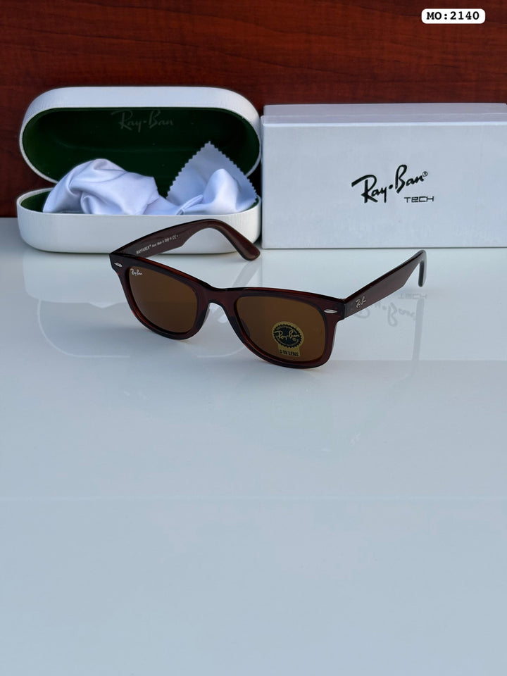 RB 2140 Brown Glossy Sunglass