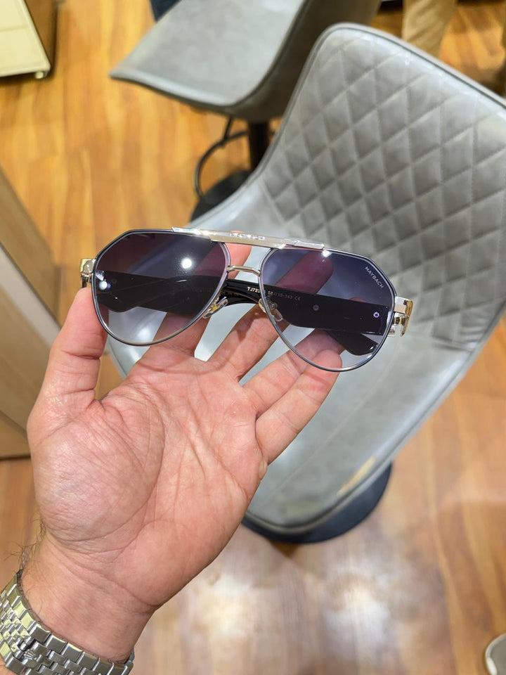 MB 72398 Silver Black Sunglass