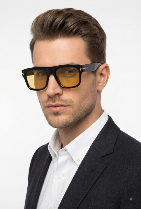 TF 259 Black Yellow Premium Sunglass.