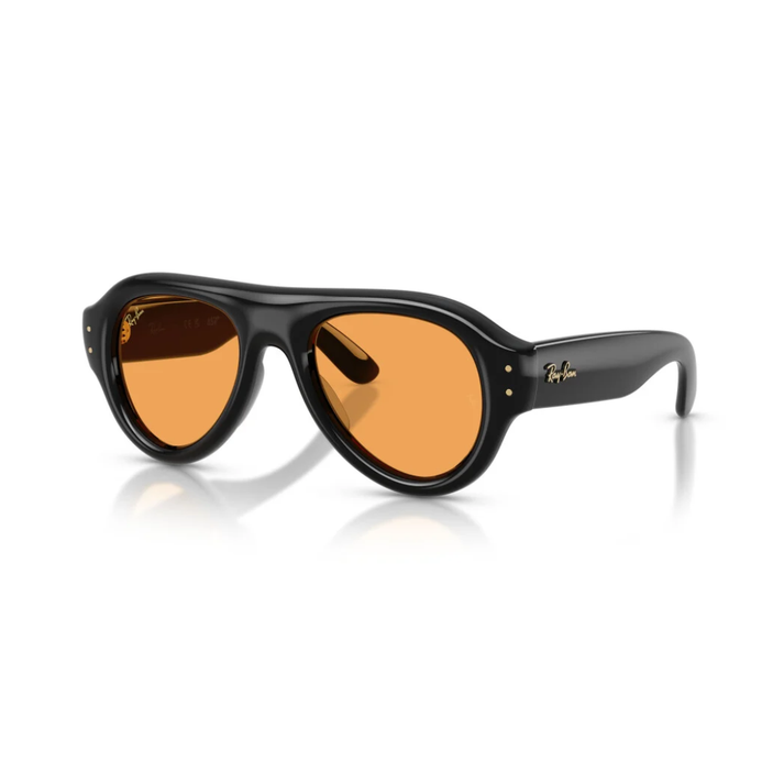 RB Puffer Aviator Black Yellow