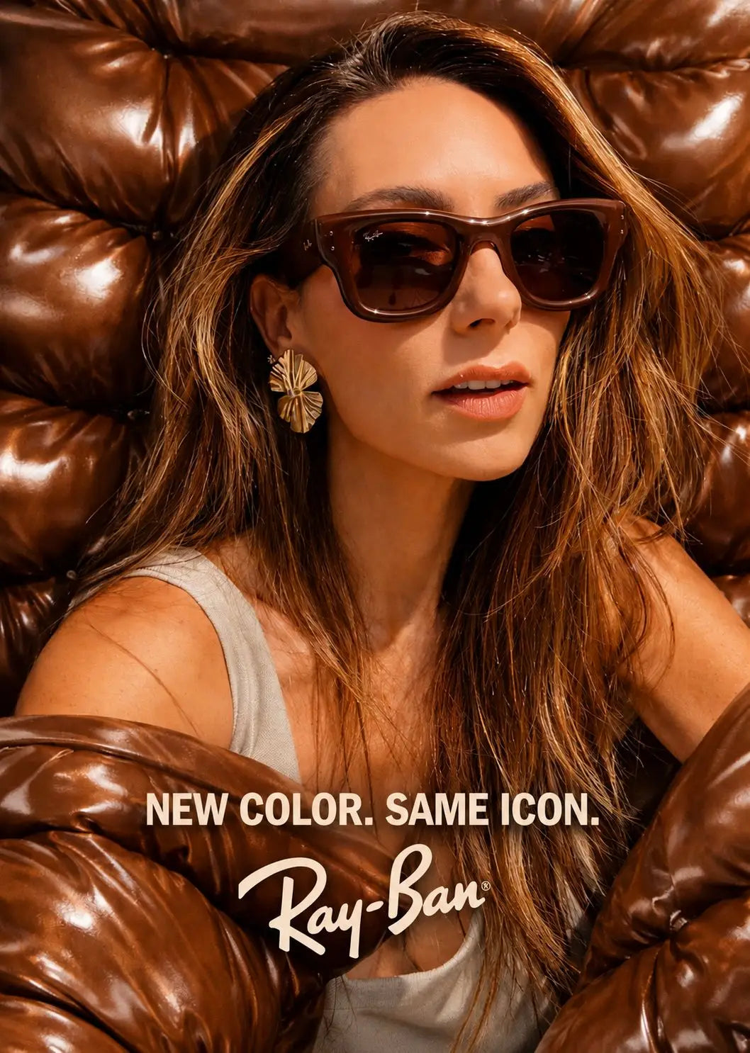 RB 4940 Mega Wayfarer Maroon Unise_x Sunglass