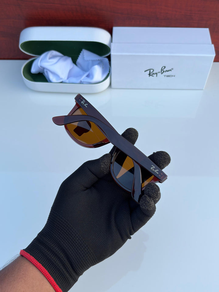 RB 2140 Brown Glossy Sunglass