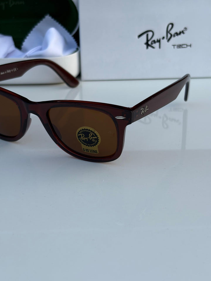 RB 2140 Brown Glossy Sunglass