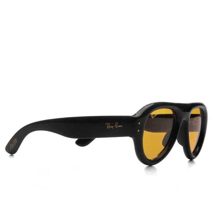 RB Puffer Aviator Black Yellow
