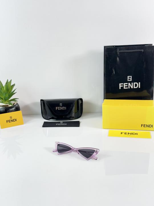 FD 208 Water Black Purple Women's Sunglass