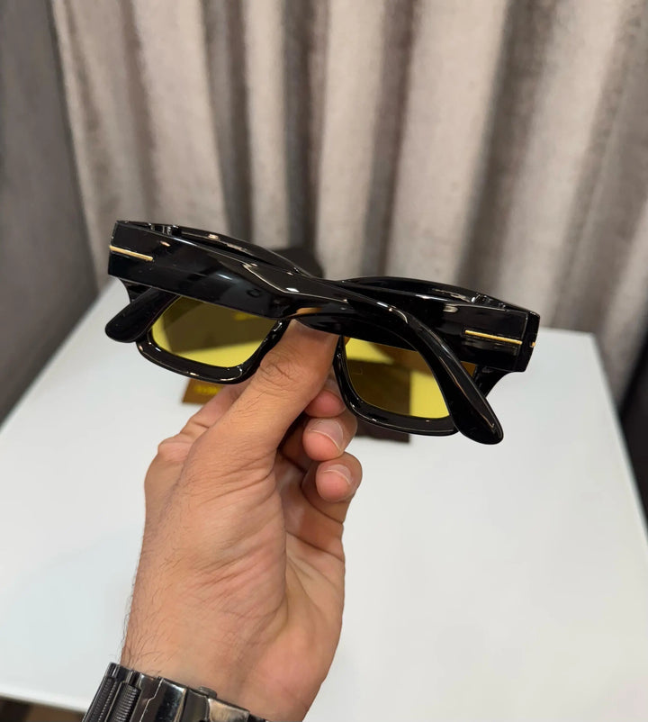 TF 184 BLACK/YELLOW SUNGLASS