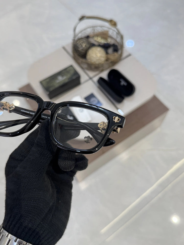 CHROME HEART 8298 GOLD BLACK FRAME