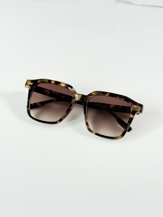 MJ 2193 TIGER BROWN WOMEN'S SUNGLASS.