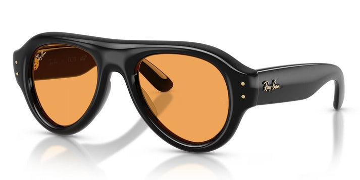 RB Puffer Aviator Black Yellow
