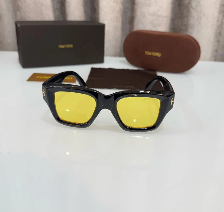 TF 184 BLACK/YELLOW SUNGLASS
