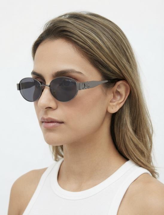 CL 1006 Gun Black Sunglass.