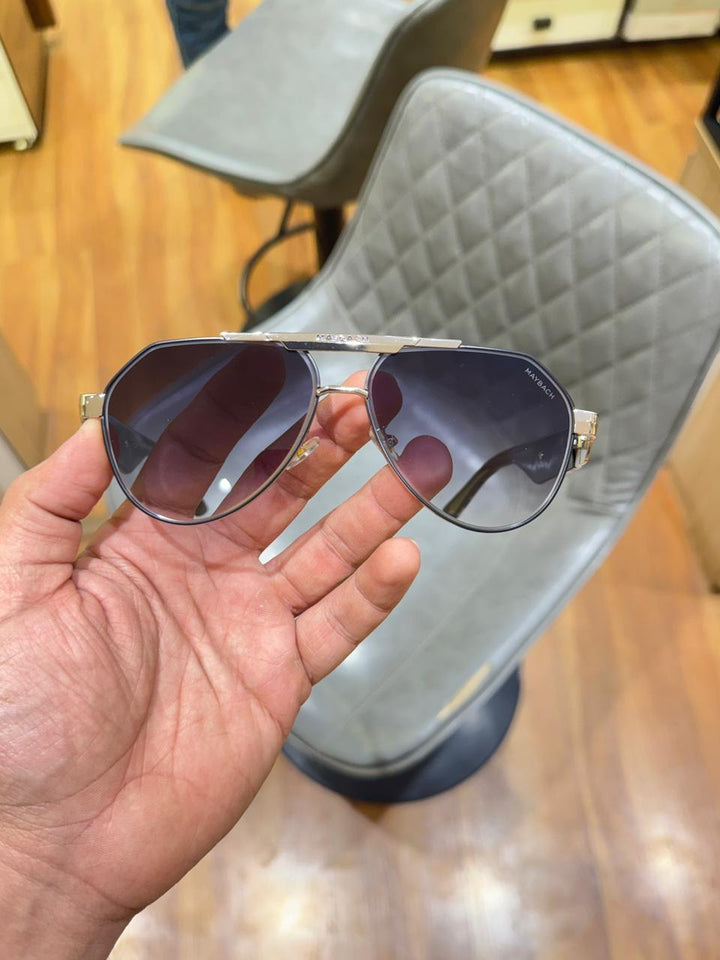 MB 72398 Silver Black Sunglass