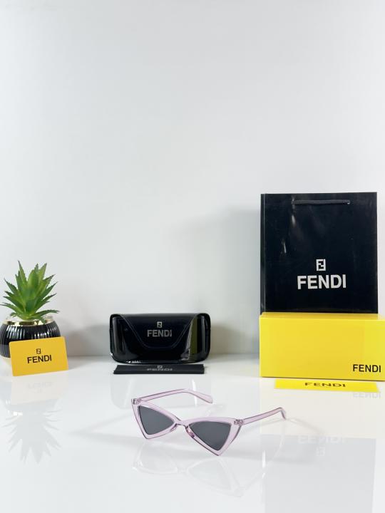 FD 208 Water Black Purple Women's Sunglass