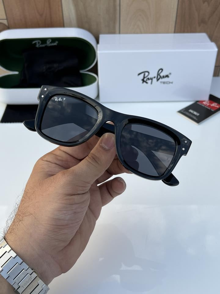 RB 0502 REVERSE BLACK SUNGLASS