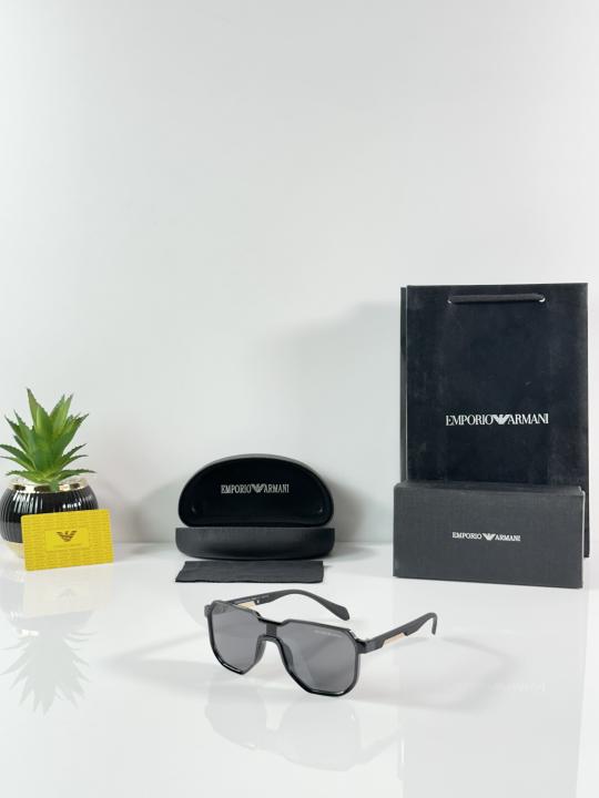 EA 219 Gold Black Sunglass