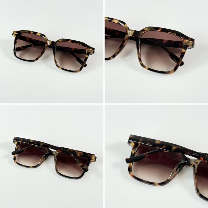 MJ 2193 TIGER BROWN WOMEN'S SUNGLASS.