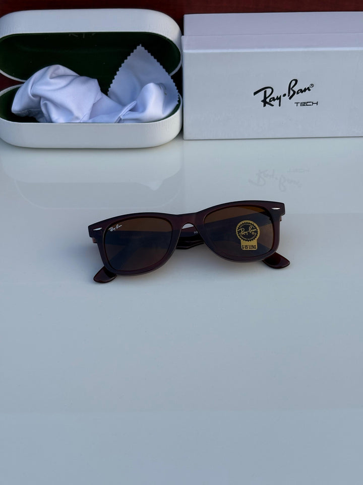 RB 2140 Brown Glossy Sunglass